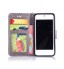 iPod Touch 6 leather full cash ID wallet case printed