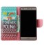 Huawei P8 lite case wallet leather case printed