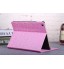Ipad mini luxury fine leather wallet case cover