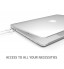 MacBook AIR 13.3&quot; case 3IN1 Rubberized Hard Case
