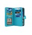 Alcatel Pixi 4 5.0 Double Wallet leather case 9 Card Slots