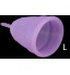 Reusable Silicone Menstrual Cup-L