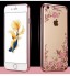 Iphone X soft gel tpu case luxury bling shiny floral case