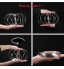 Magic ring 3D Steel Flow Dynamic Spinner Arm Ring