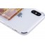 iPhone X Case Clear Soft TPU Card holder