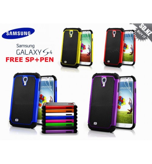 Galaxy s4 Mini three-piece heavy duty case+Combo