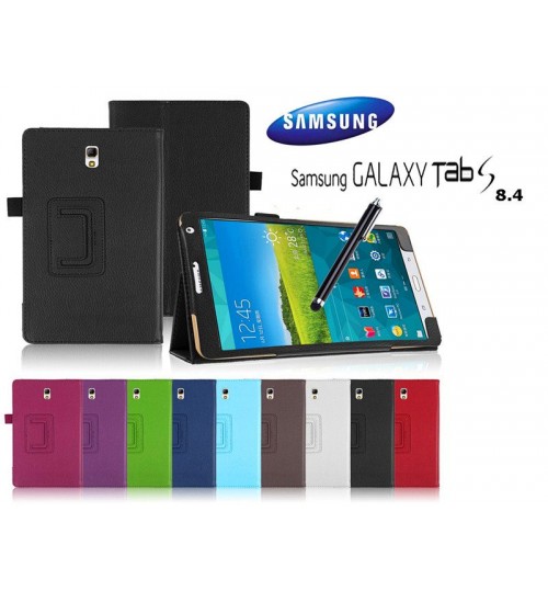Samsung Galaxy Tab S 8.4” T700 Leather Case+Pen