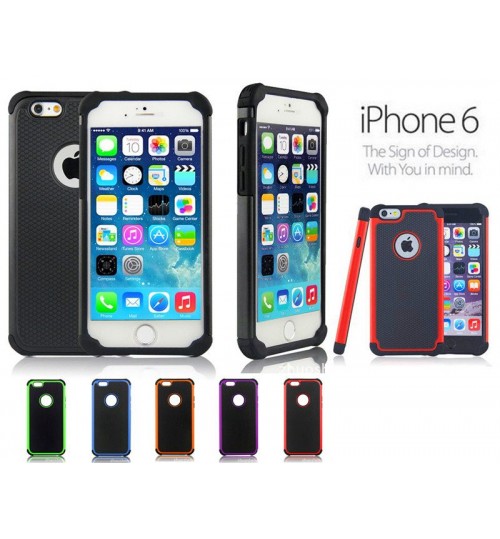 iPhone 6  three-piece impact proof case+pen