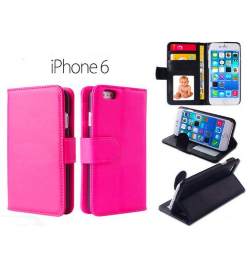 iPhone 6 6s wallet leather ID window case