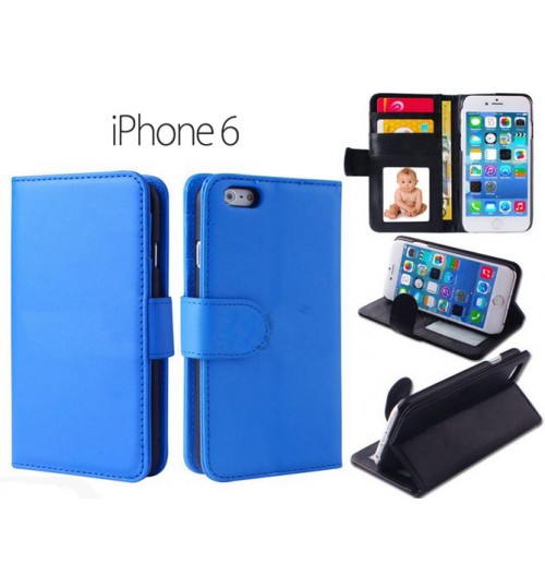 iPhone 6 6s wallet leather ID window case