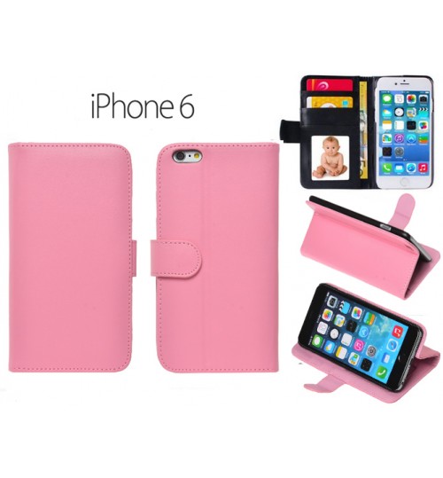 iPhone 6 6s wallet leather ID window case