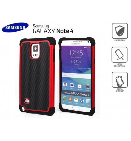 Galaxy Note 4 three-piece heavy duty case