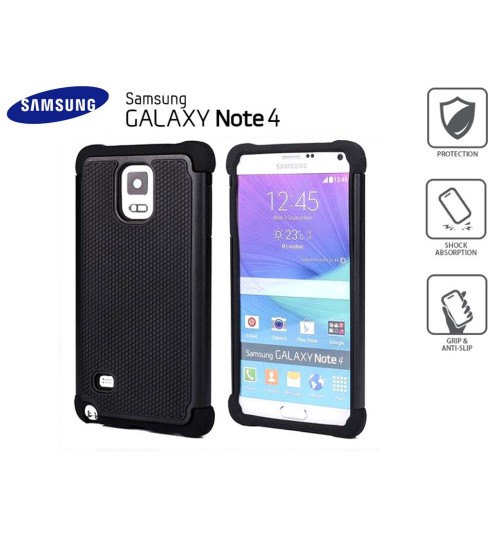 Galaxy Note 4 three-piece heavy duty case
