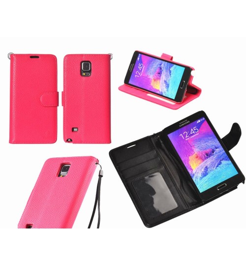 Galaxy Note 4 wallet leather case ID card