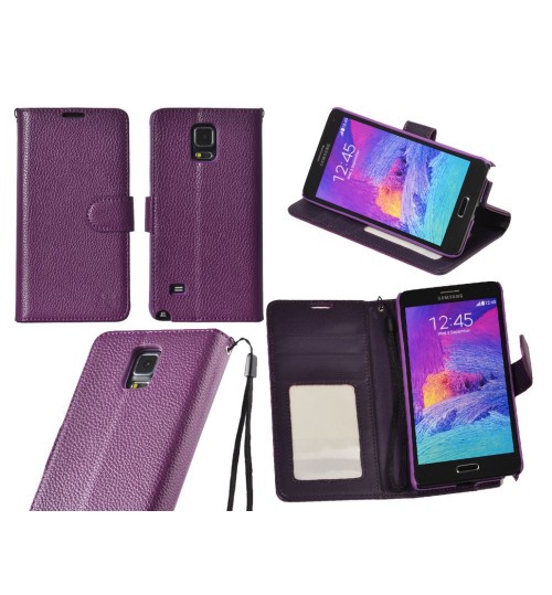 Galaxy Note 4 wallet leather case ID card