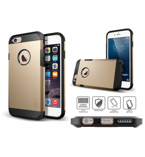 iPhone 6 dual tone dual layer heavy duty slim case