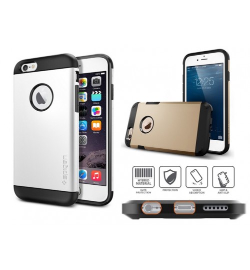 iPhone 6 dual tone dual layer heavy duty slim case