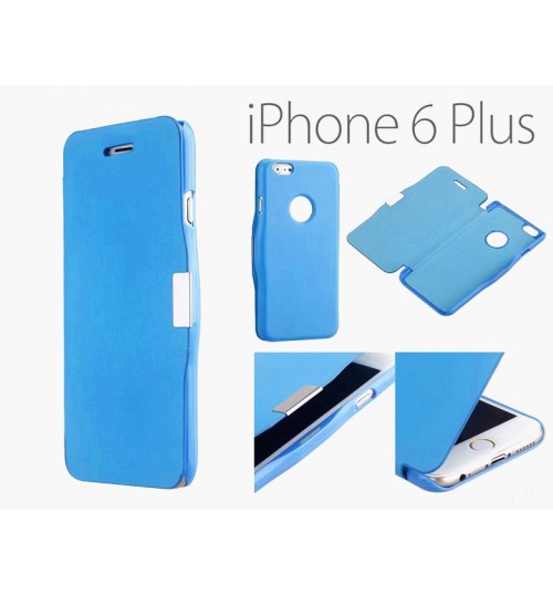 iPhone 6 Plus Ultra slim leather flip case+combo