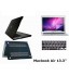 MacBook AIR 13.3&quot; case 3IN1 Rubberized Hard Case