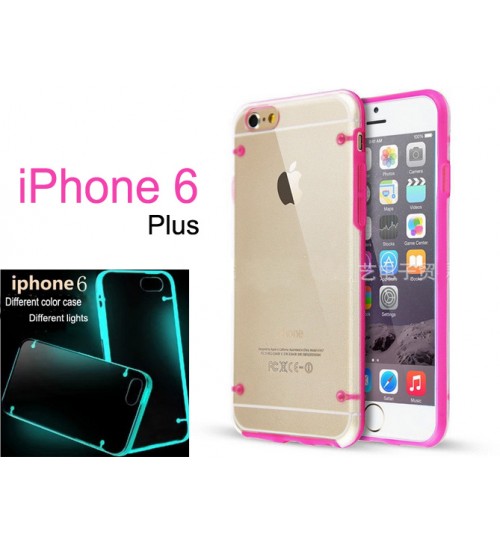 iPhone 6 Plus Ultra Slim Clear Hard Case+SP+PEN