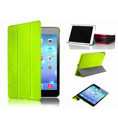 Ipad mini case luxury fine leather smart cover