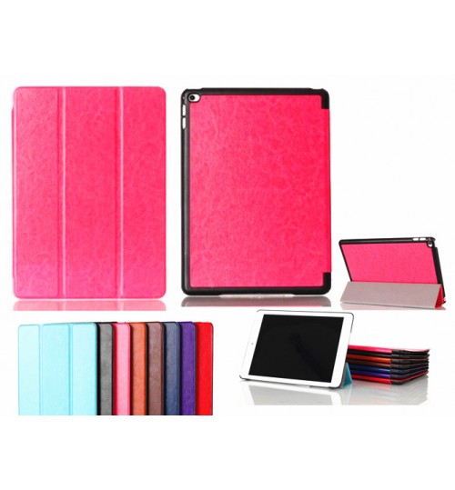 Ipad mini case luxury fine leather smart cover