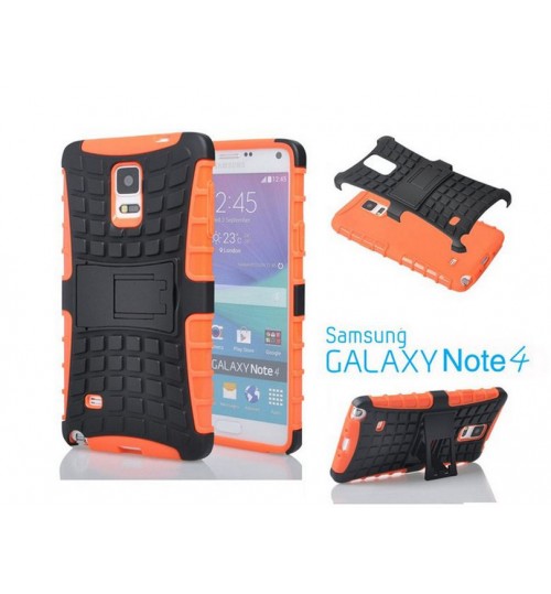 Note 4 Case Heavy Duty Hybrid Kickstand +Combo