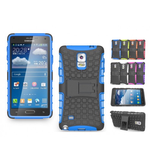 Note 4 Case Heavy Duty Hybrid Kickstand +Combo