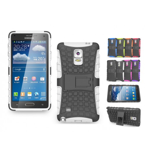 Note 4 Case Heavy Duty Hybrid Kickstand +Combo