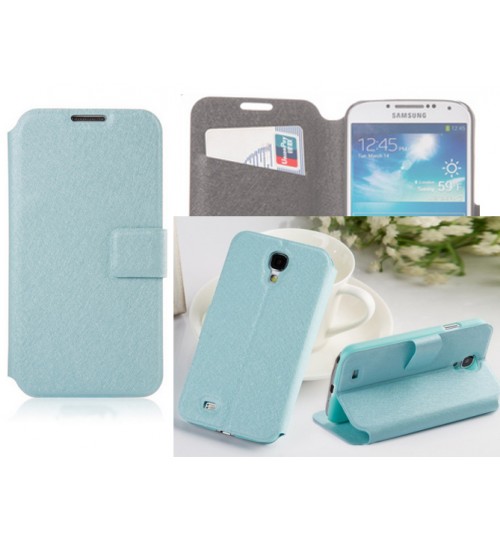 Samsung Galaxy S4 case luxury wallet brushed case