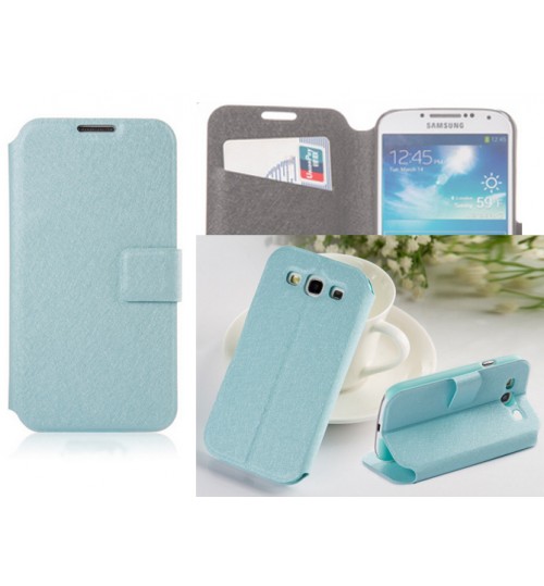 Samsung Galaxy S3 case luxury wallet brushed case