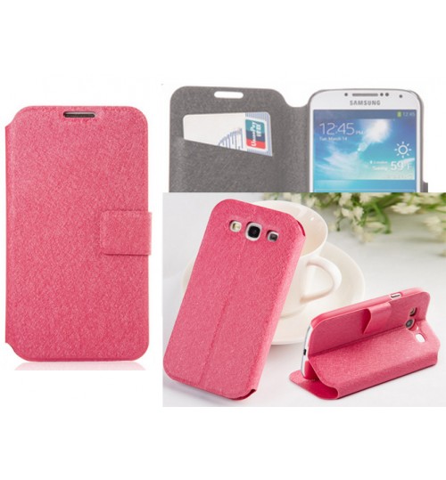 Samsung Galaxy S3 case luxury wallet brushed case