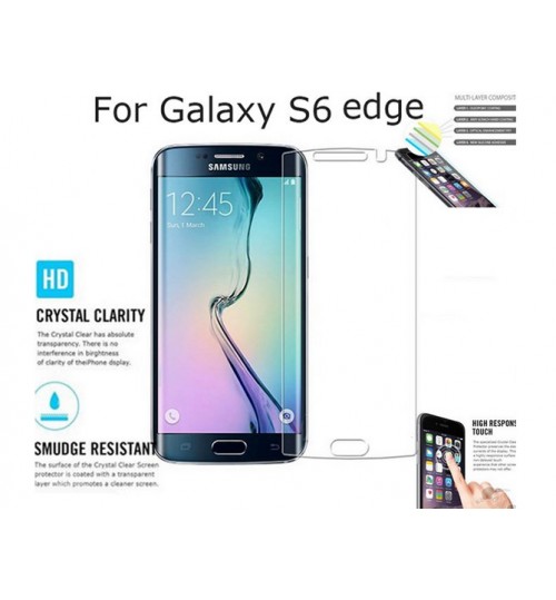 Samsung Galaxy S6 edge screen protectors clear