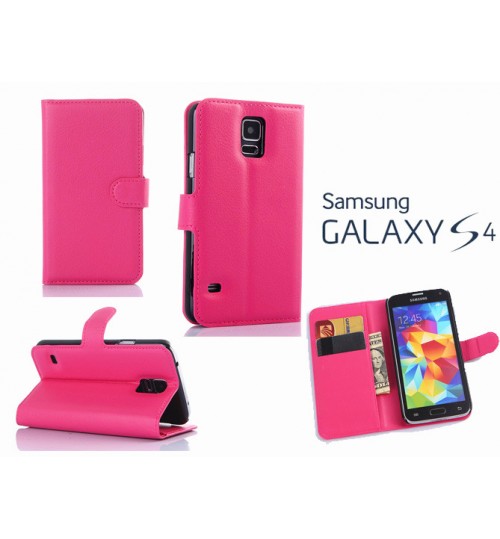Samsung galaxy s4 wallet leather case +combo