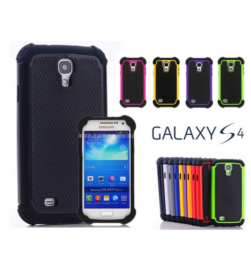 Galaxy s4 three-piece heavy duty case+Combo