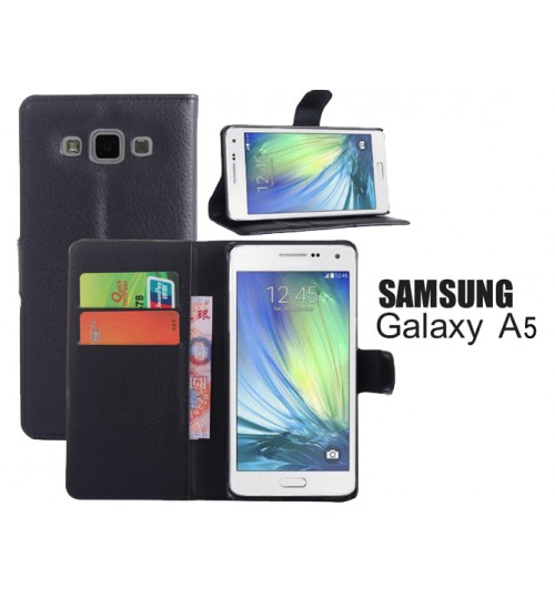 Samsung Galaxy A5 Wallet leather cover+combo