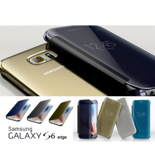 galaxy S6 edge case Ultra Slim Flip case S6 edge Flip case