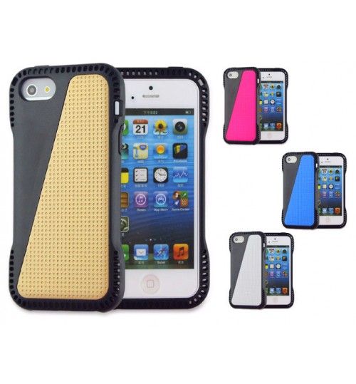 iPhone 5 5s case impact proof hybird case cover