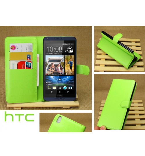 HTC Desire 816 case Wallet leather cover case