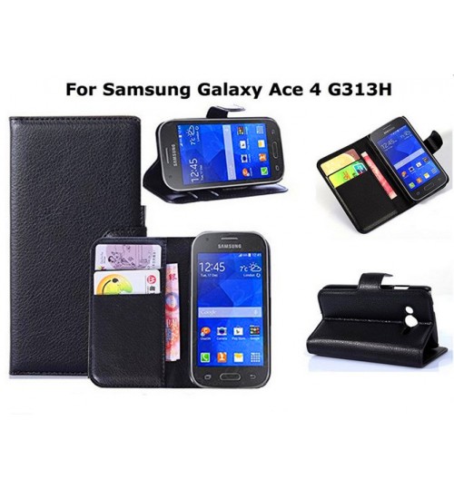 Samsung Galaxy Ace 4 case wallet leather case