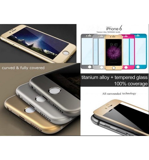 iPhone 6 6S Plus Titanium Alloy Tempered Glass
