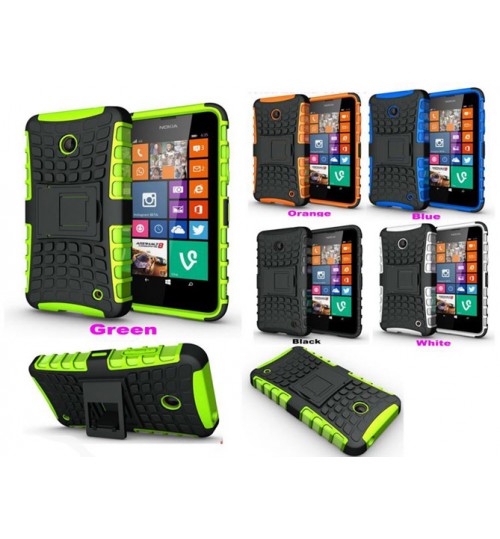 Microsoft Lumia 630 Case Heavy Duty Kickstand case