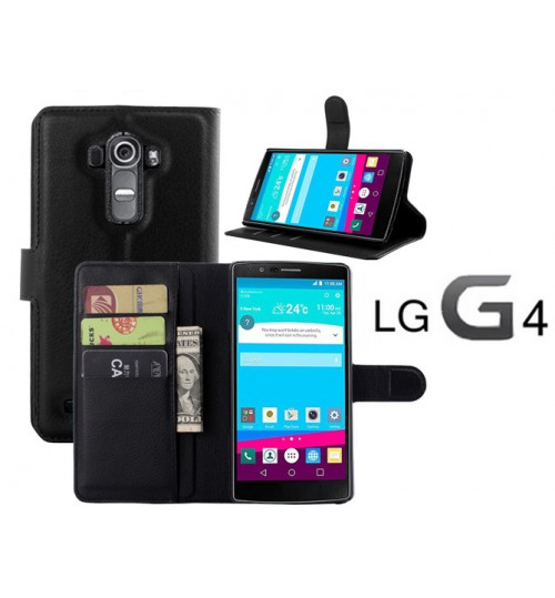 LG G4 case wallet leather case cover+pen