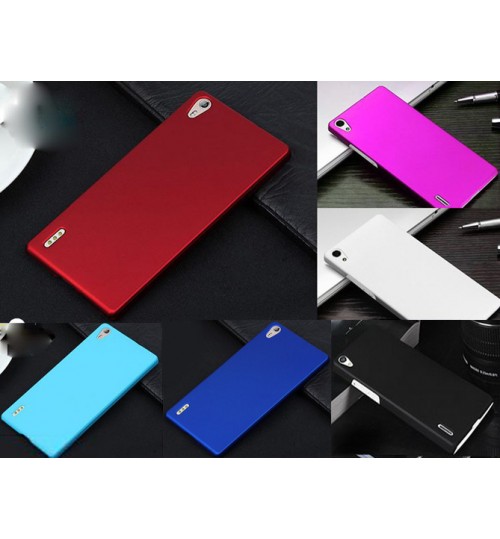 Huawei ascend P7 rubberized hard case sp+pen