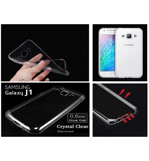 Samsung Galaxy J1 Soft Gel Case Ultra Thin  Clear