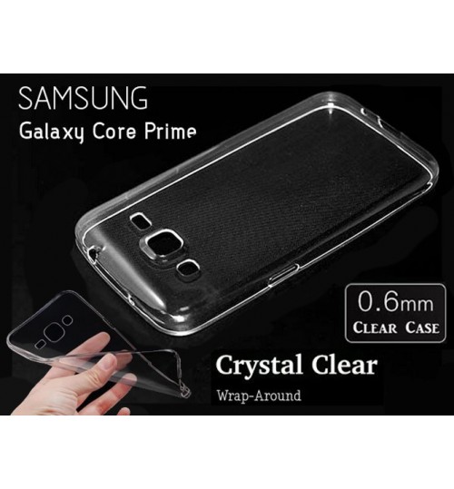 Samsung Galaxy Core Prime case Soft Gel Thin Clear