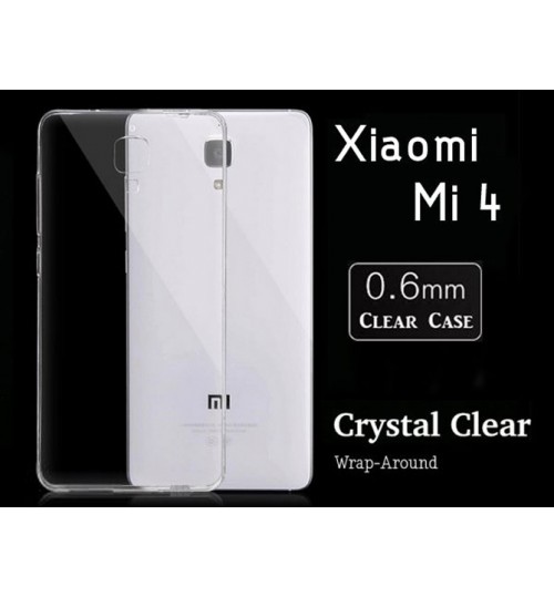 Xiaomi Mi 4 Case case Soft Gel Ultra Thin Clear