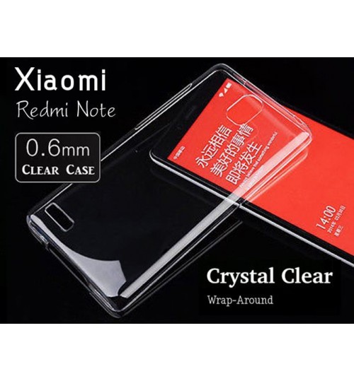 Xiaomi Redmi Note Case case Soft Gel  TPU Clear