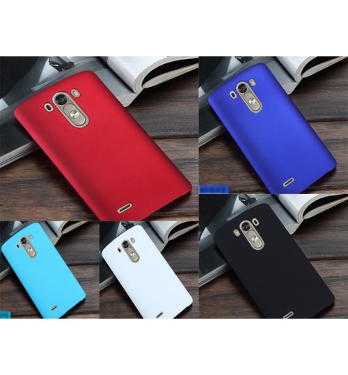 LG G3 Slim hard case rubberized matte finish cover