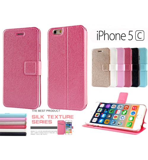 iPhone 5c case luxury slim flip case+combo